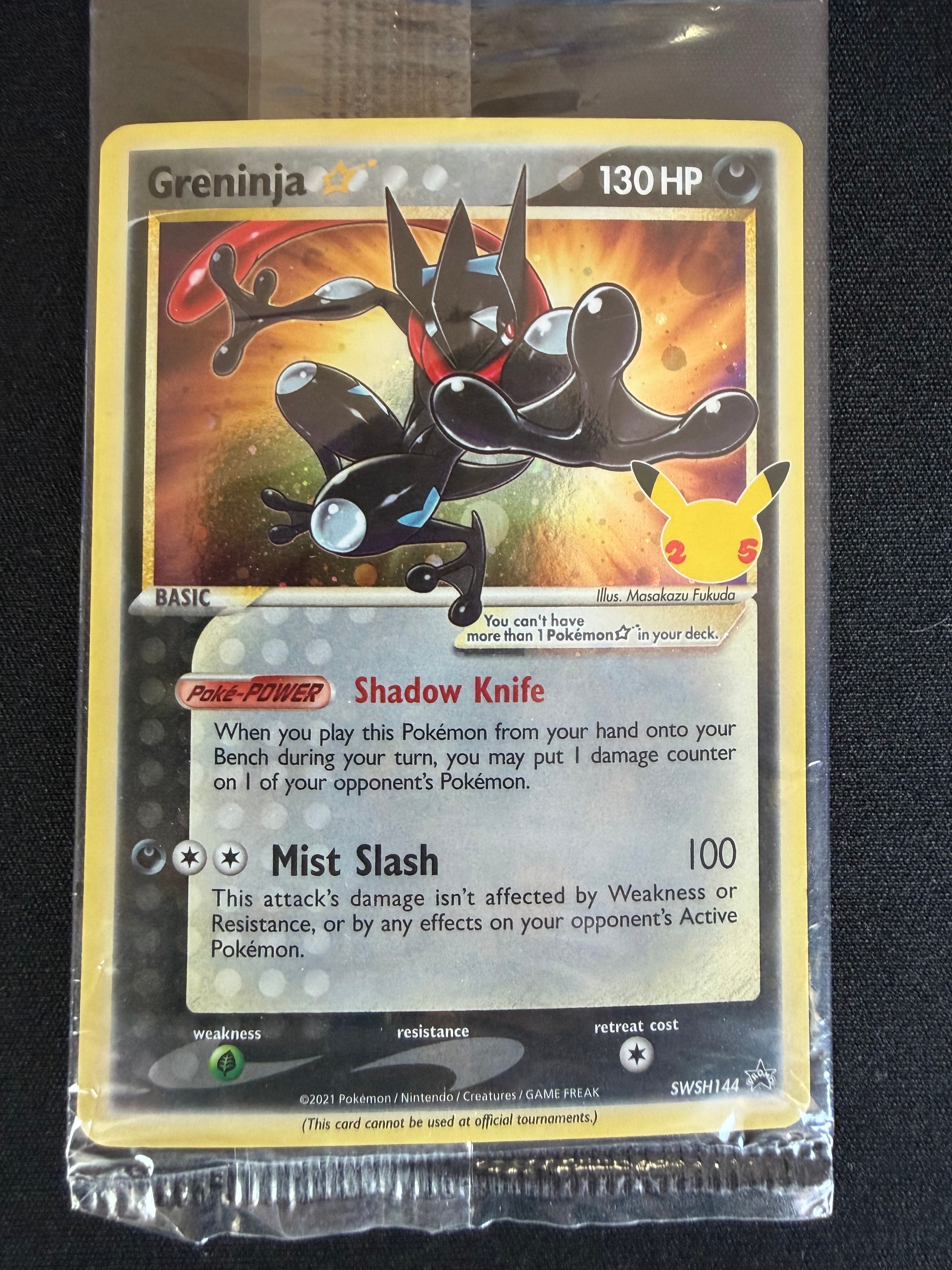 PSA10】ゲッコウガ☆ P [SWSH144]【英語版】(ソード&シールド「セレブ