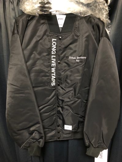 Wtaps Team / Jacket / Nylon. Twill. UT813 "Black"