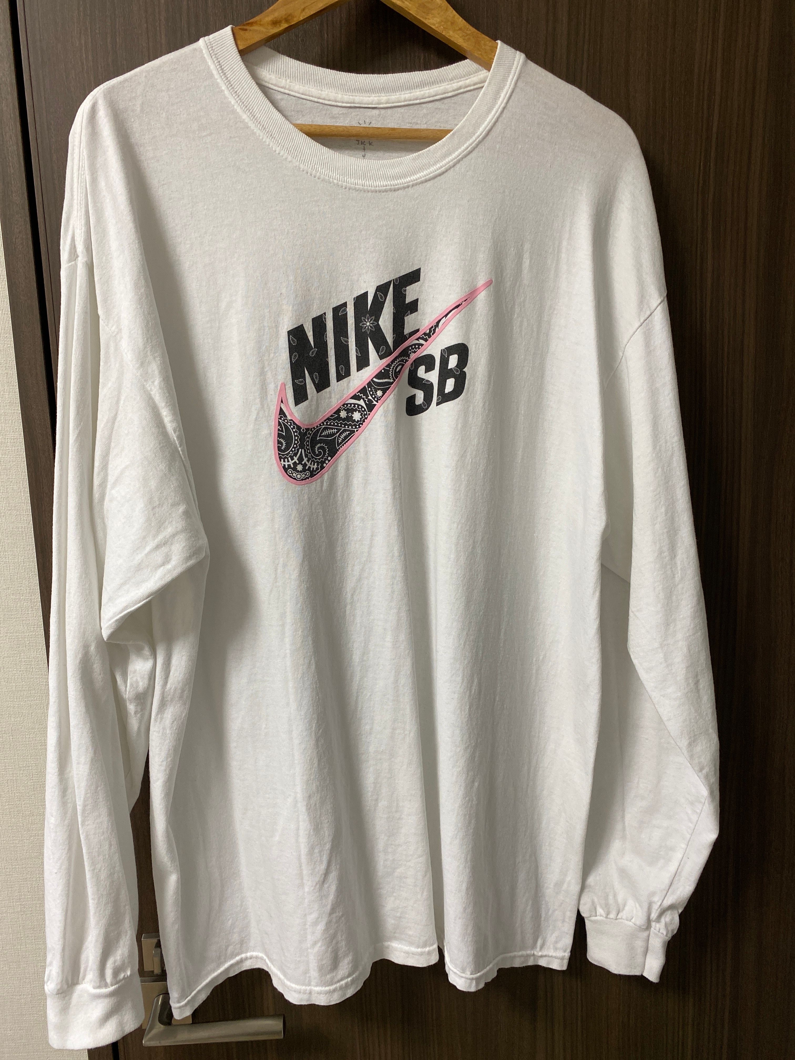 Nike x Travis Cactus Jack For SB Longsleeve T-Shirt "White"