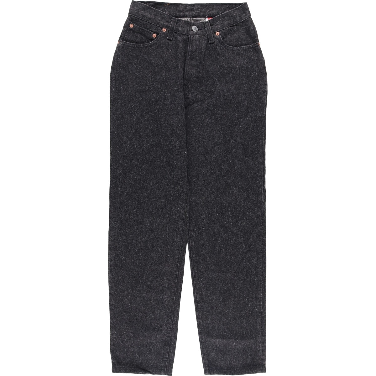 古着 90年代 リーバイス Levi's 17501-0657 ブラックデニム ストレートデニムパンツ USA製 レディースS(w25)相当 ヴィンテージ/evb030045