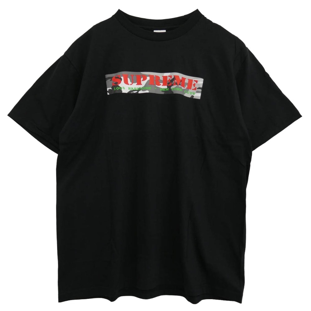 Supreme シュプリーム Tシャツ 25SS Hardcore Tee ハードコア 半袖 Tシャツ ブラック系 L【極上美品】【中古】