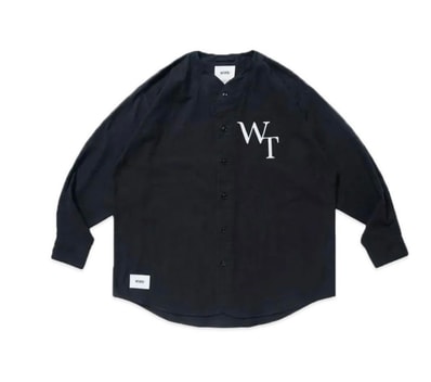 Wtaps League 02 / LS / Cotton. Twill. League "Black"