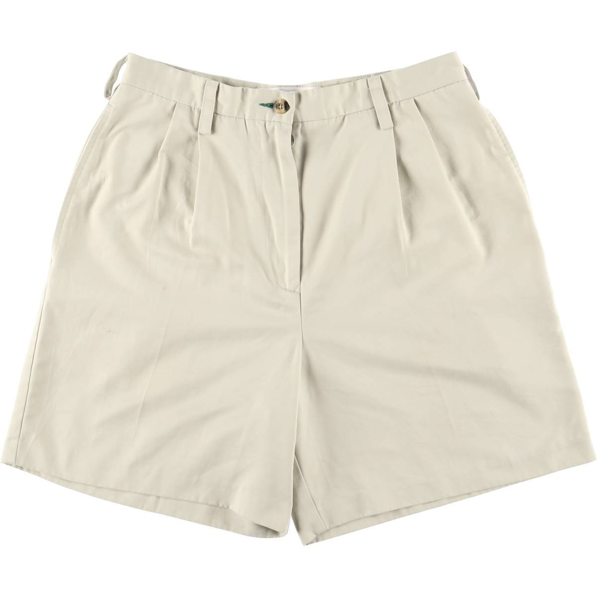 古着 トミーヒルフィガー TOMMY HILFIGER GOLF ツータック ショーツ ショートパンツ レディースL(w30)相当/eaa580630