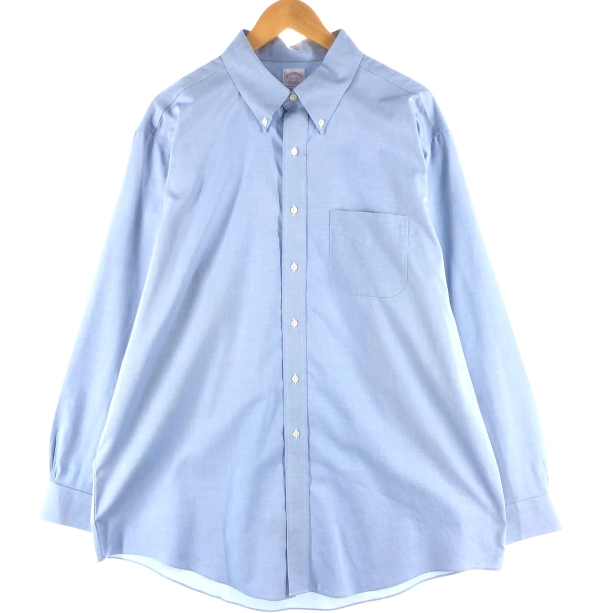 古着 ブルックスブラザーズ Brooks Brothers Est.1818 長袖 ボタンダウンシャツ メンズXL相当/eaa558913