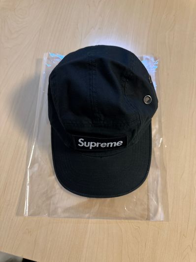 Supreme Military Camp Cap "Black" (24SS)