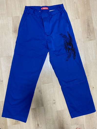 Supreme x ANTIHERO Work Pant "Blue"