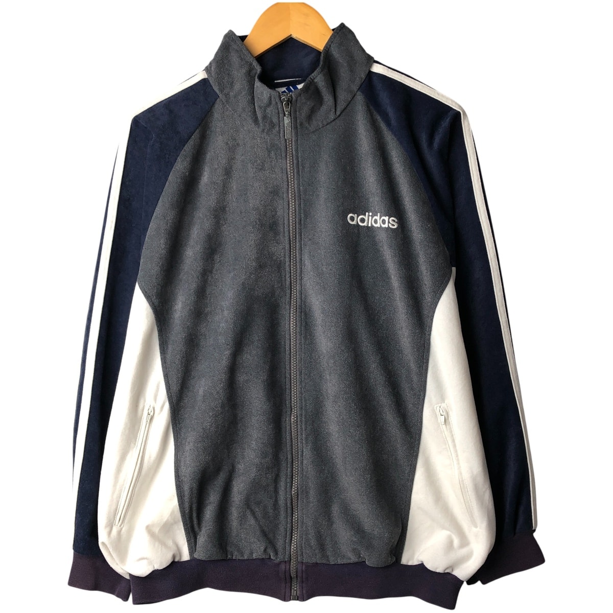 古着 90年代 アディダス adidas パイルジャージ メンズM相当 ヴィンテージ/eaa597357
