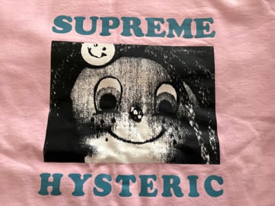 Supreme x HYSTERIC GLAMOUR Crewneck "Pink"