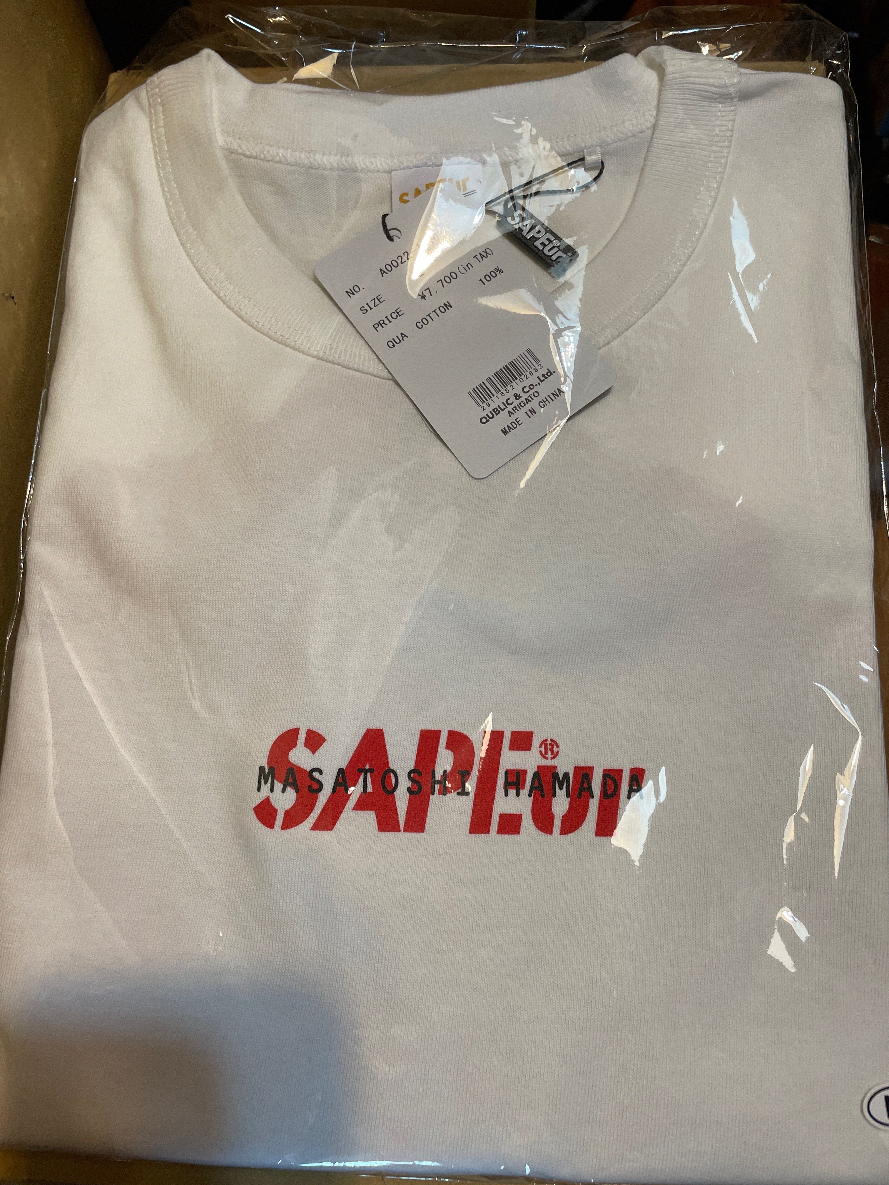 SAPEur×MASATOSHI HAMADA S/S TEE レッド