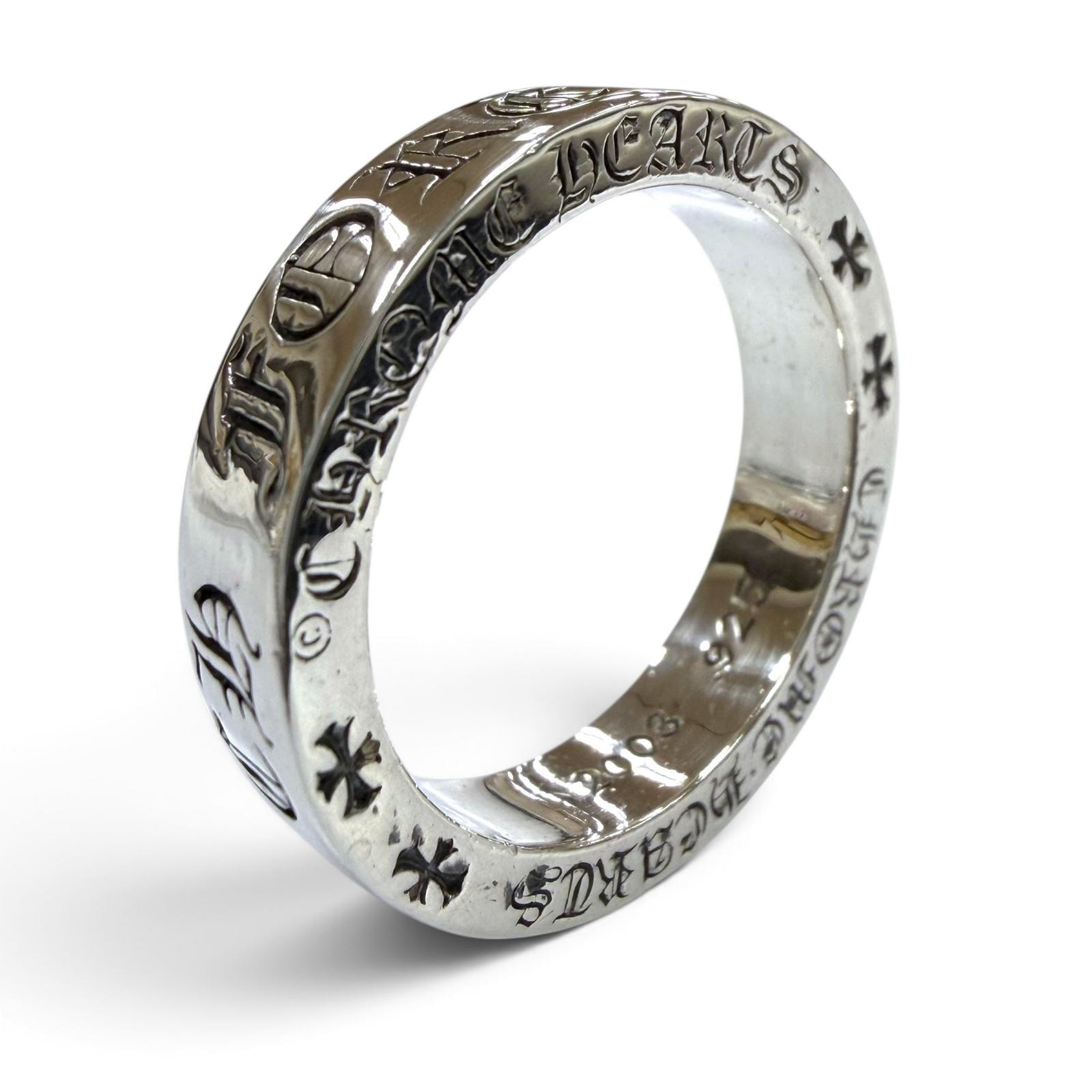 美品 クロムハーツ リング 指輪 6mm SPACER FOREVER JP26