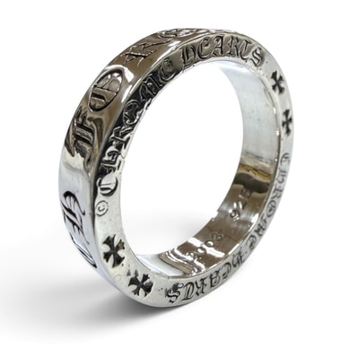 美品 クロムハーツ リング 指輪 6mm SPACER FOREVER JP26