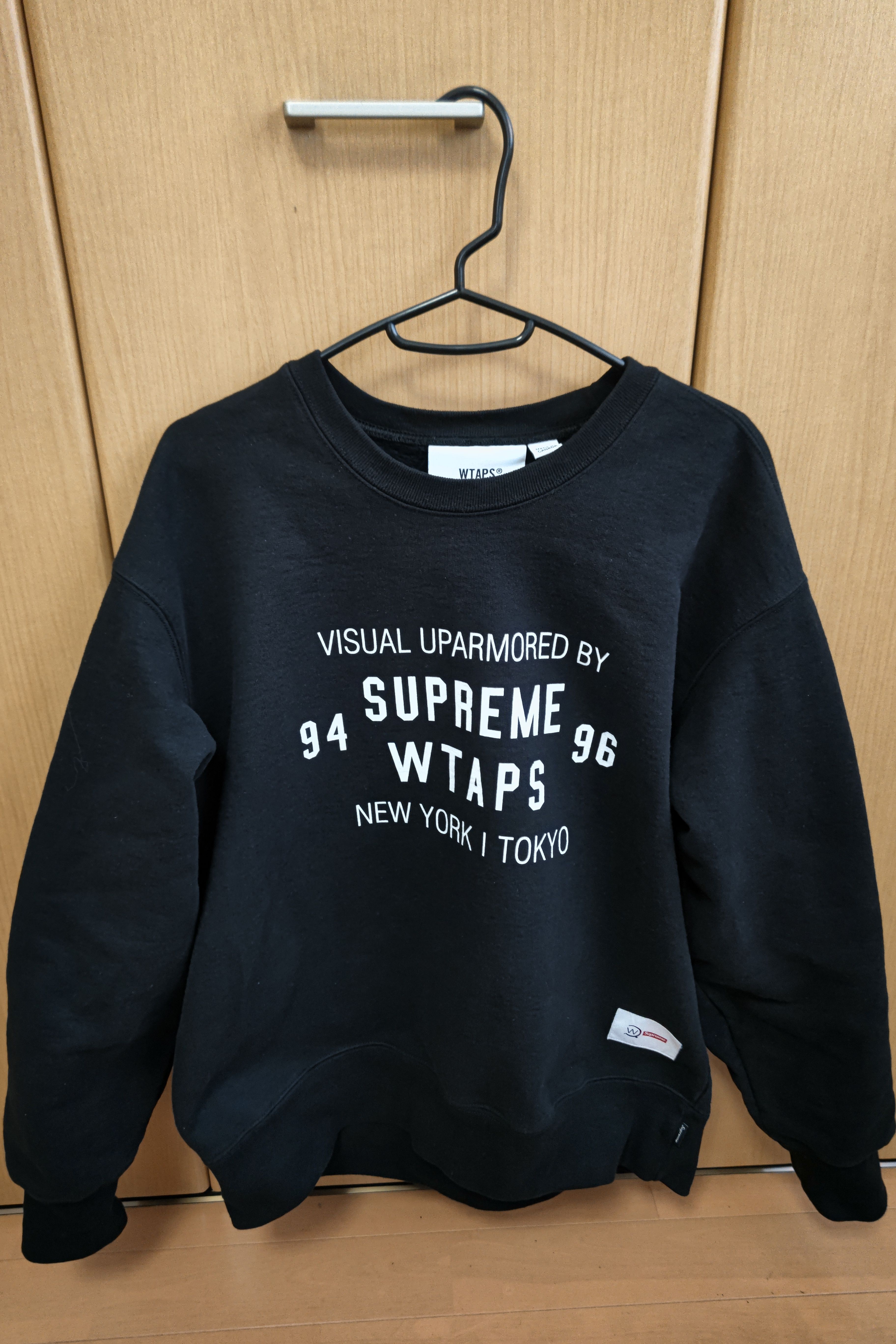 Supreme / WTAPS Crewneck "Black" 21274SPD-CSM03S