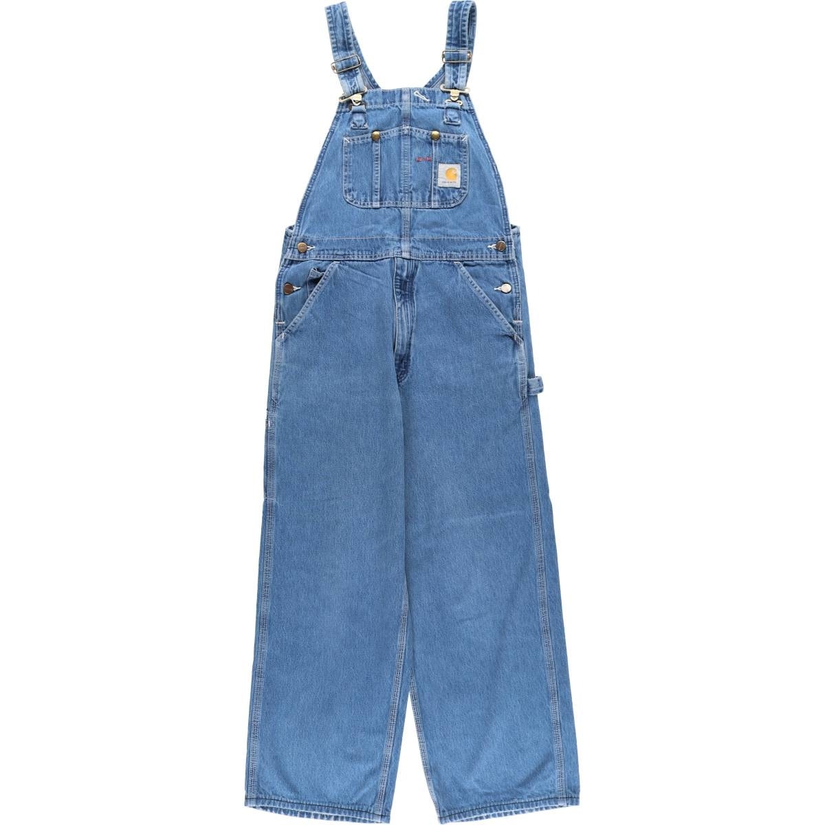 古着 カーハート Carhartt デニムオーバーオール メンズw30相当/eaa608249
