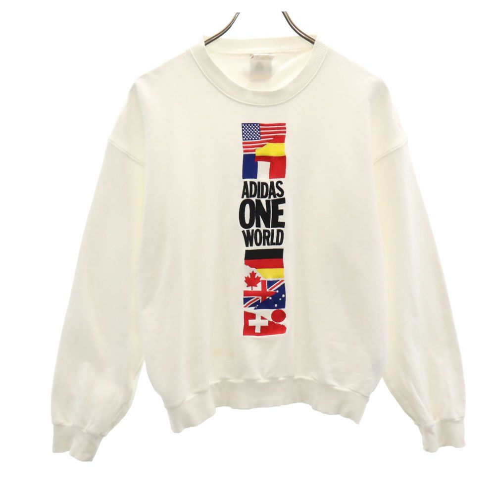 adidas 80s 長袖 スウェット トレーナー