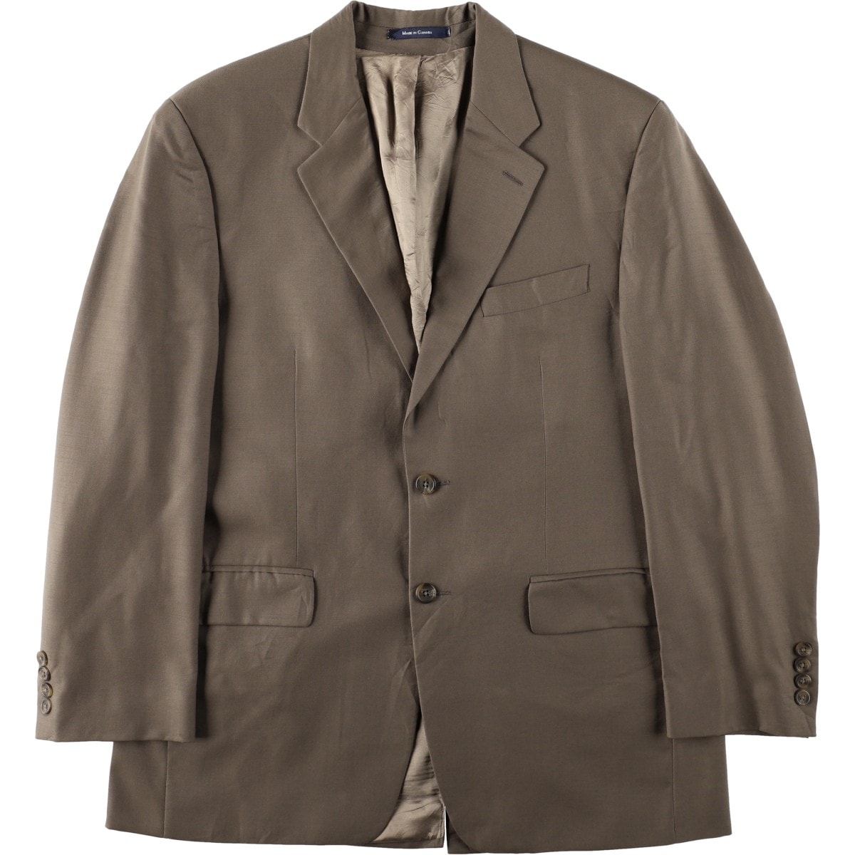 古着 ラルフローレン Ralph Lauren CHAPS チャップス テーラードジャケット カナダ製 メンズL相当/eaa678363