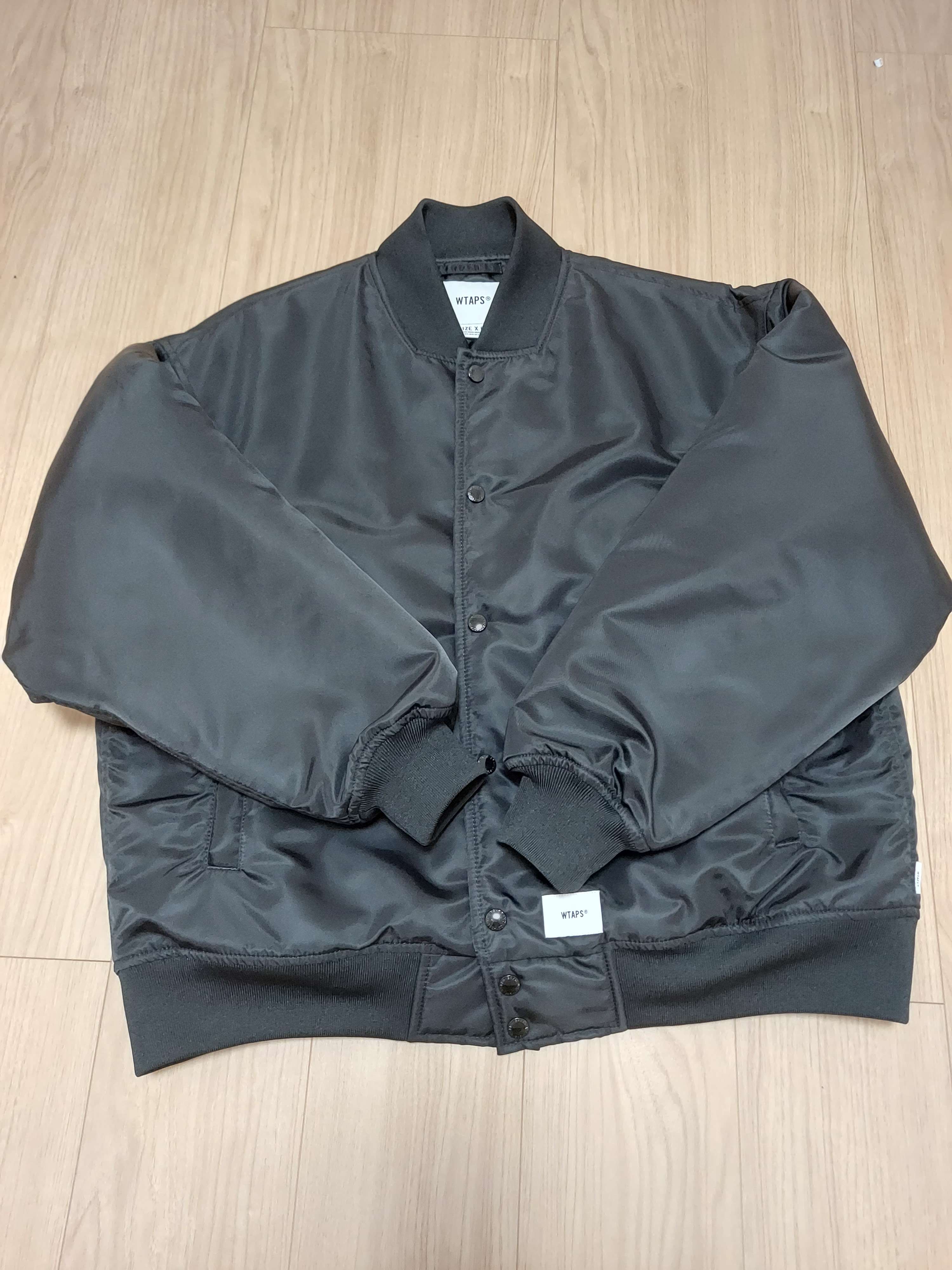 Wtaps TEAM / JACKET / NYLON. TWILL "Black"
