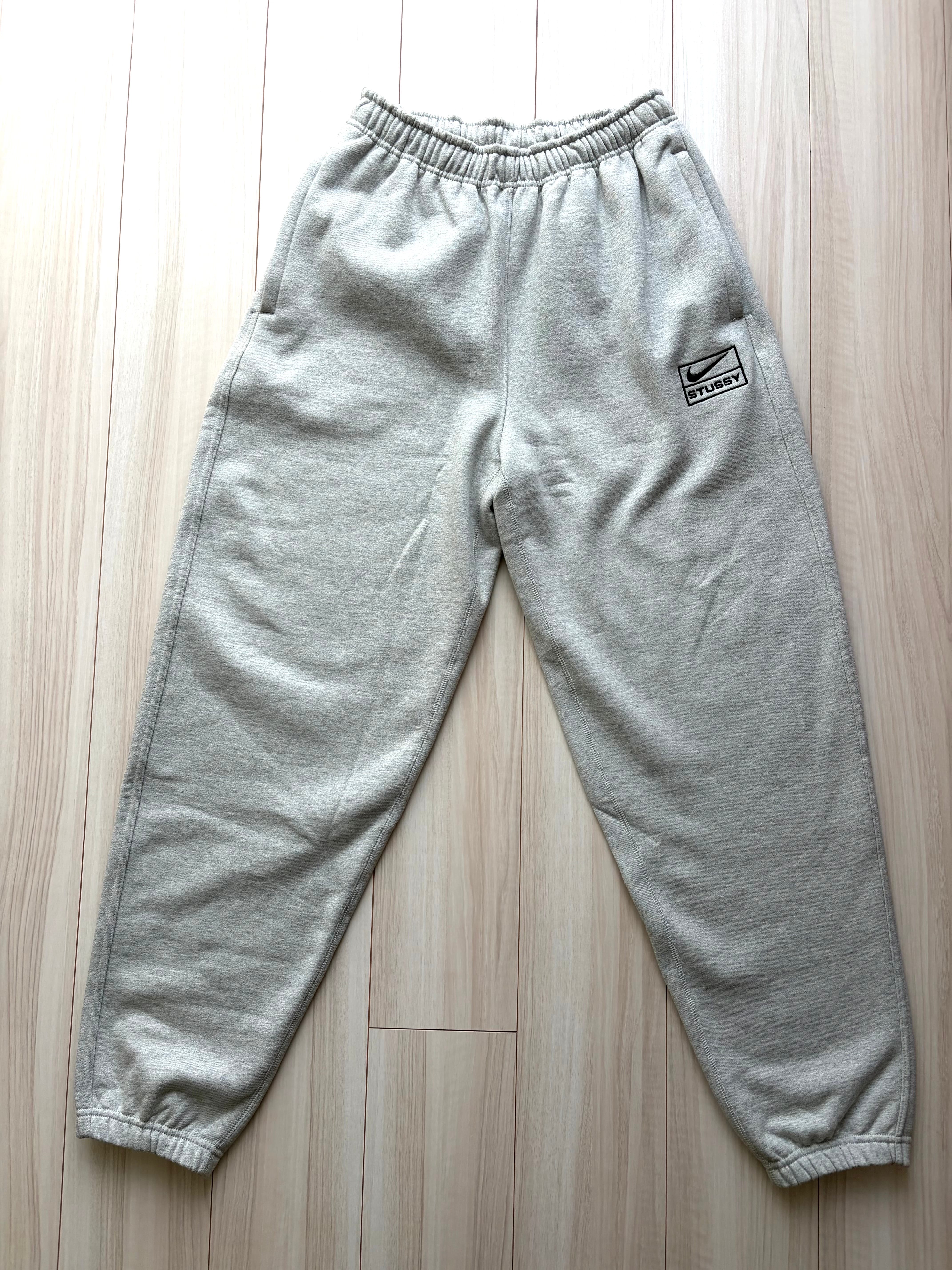 Stussy x Nike Fleece Pant "Grey Heather" (US Size) FN5231-050