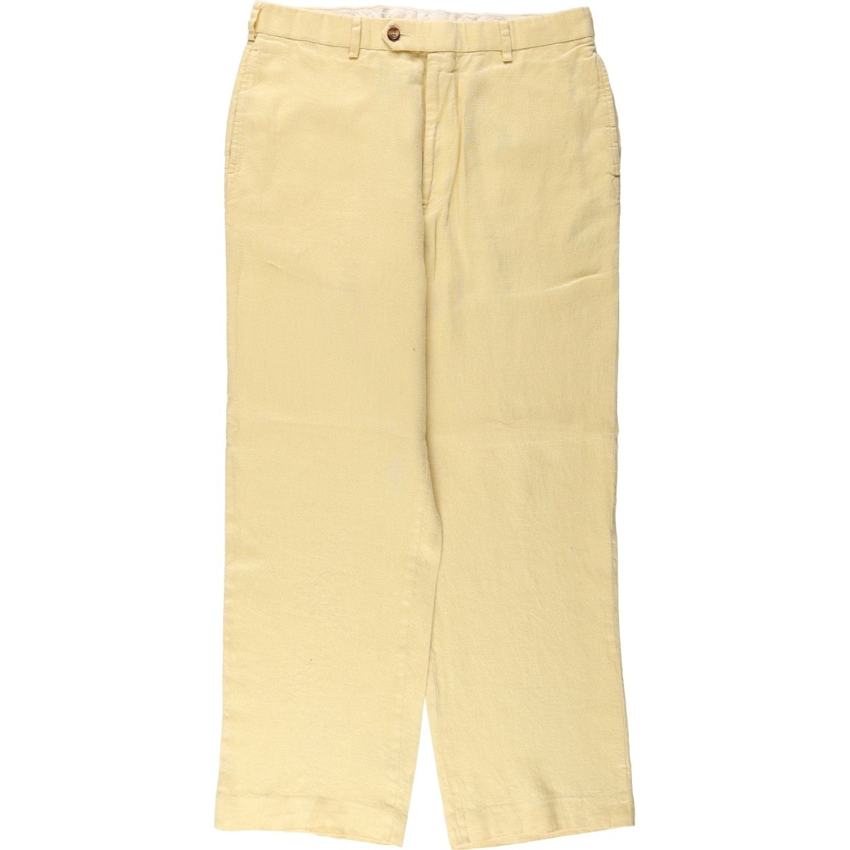 古着 ブルックスブラザーズ Brooks Brothers 1818 リネンパンツ スラックス メンズw32相当/eaa664063