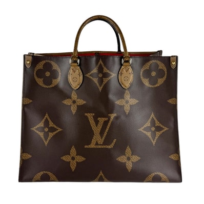 ルイ ヴィトン LOUIS VUITTON ハンドバッグ モノグラム リバース オンザゴーGM/モノグラム リバース ブラウン ユニセックス M44576【中古】 z10583