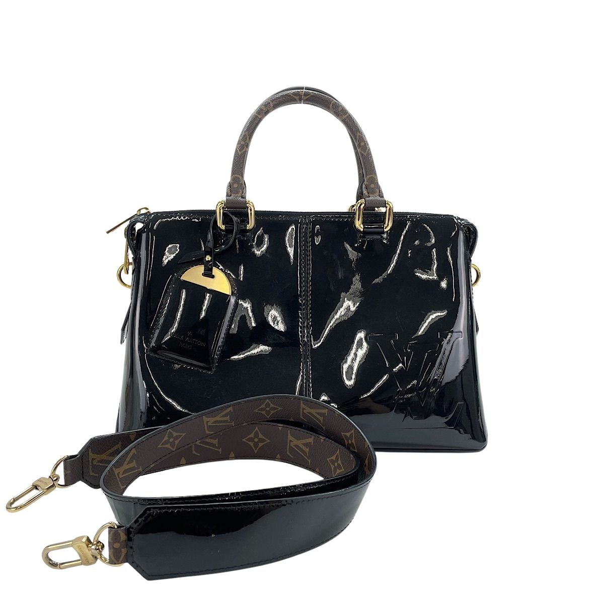 ヴィトン LV トートミロワール ハンドバッグ【中古】