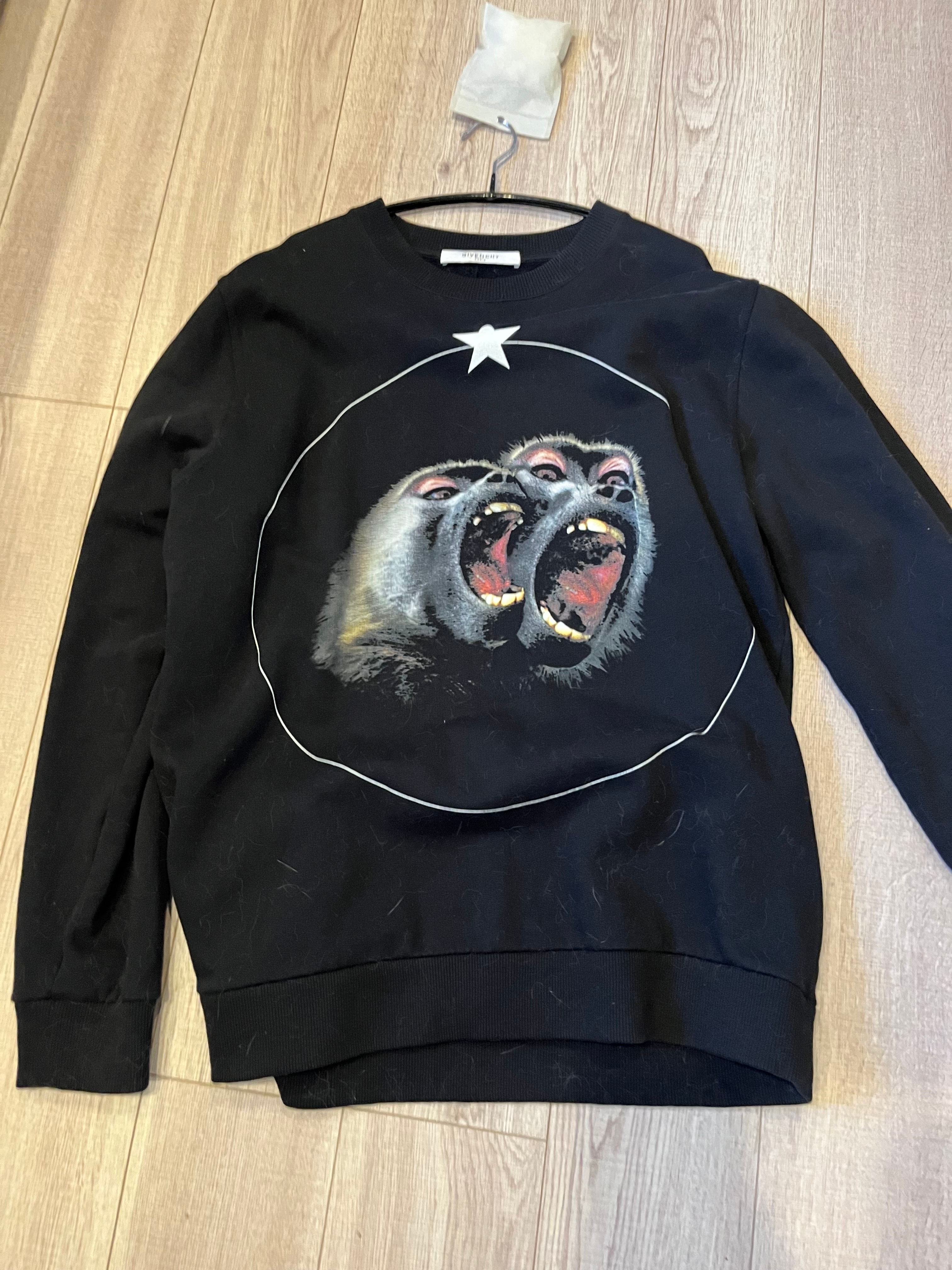 Givenchy ジバンシィ リカルド ティッシ期 モンキースウェット Lサイズ