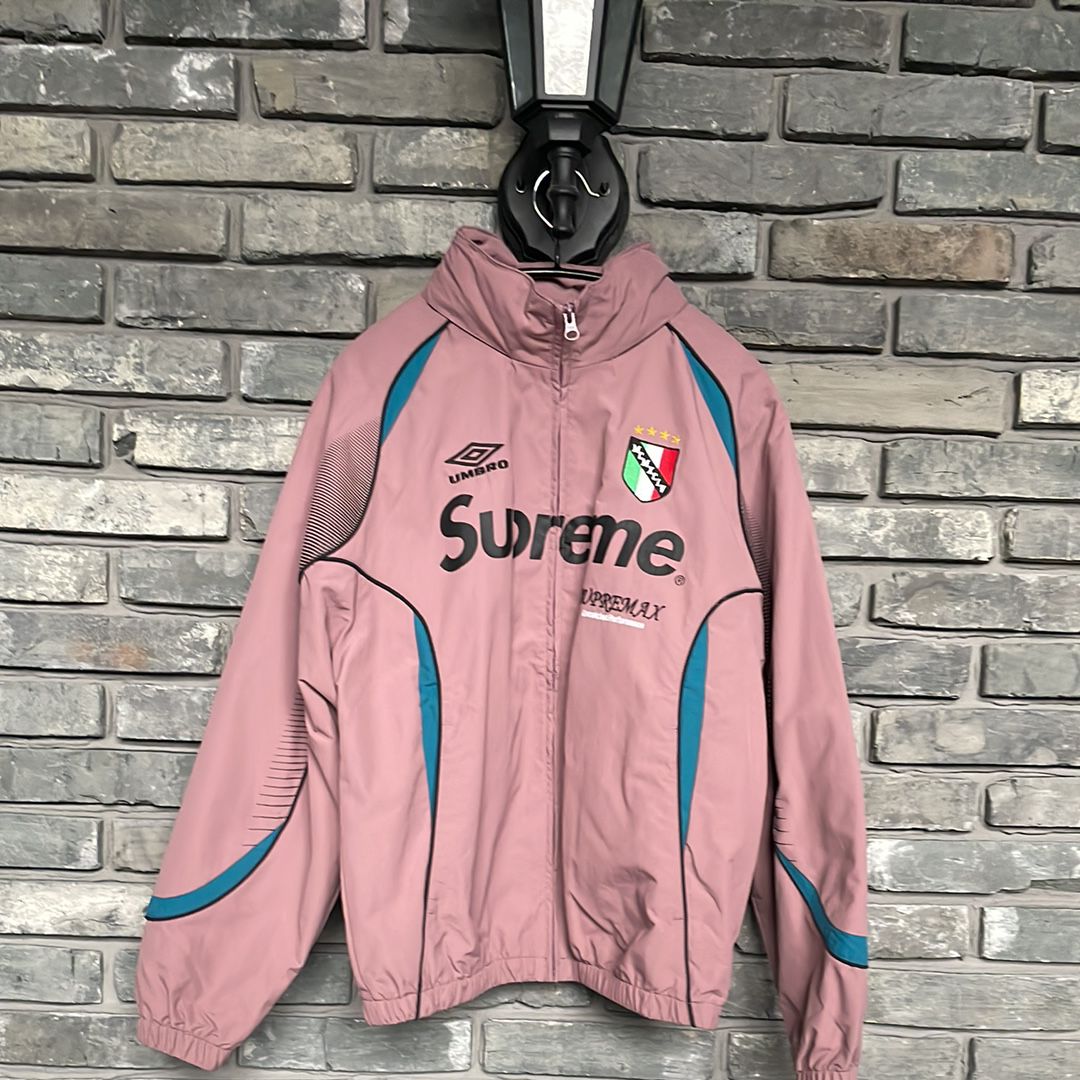 Supreme / Umbro Track Jacket "Dusty Plum"
