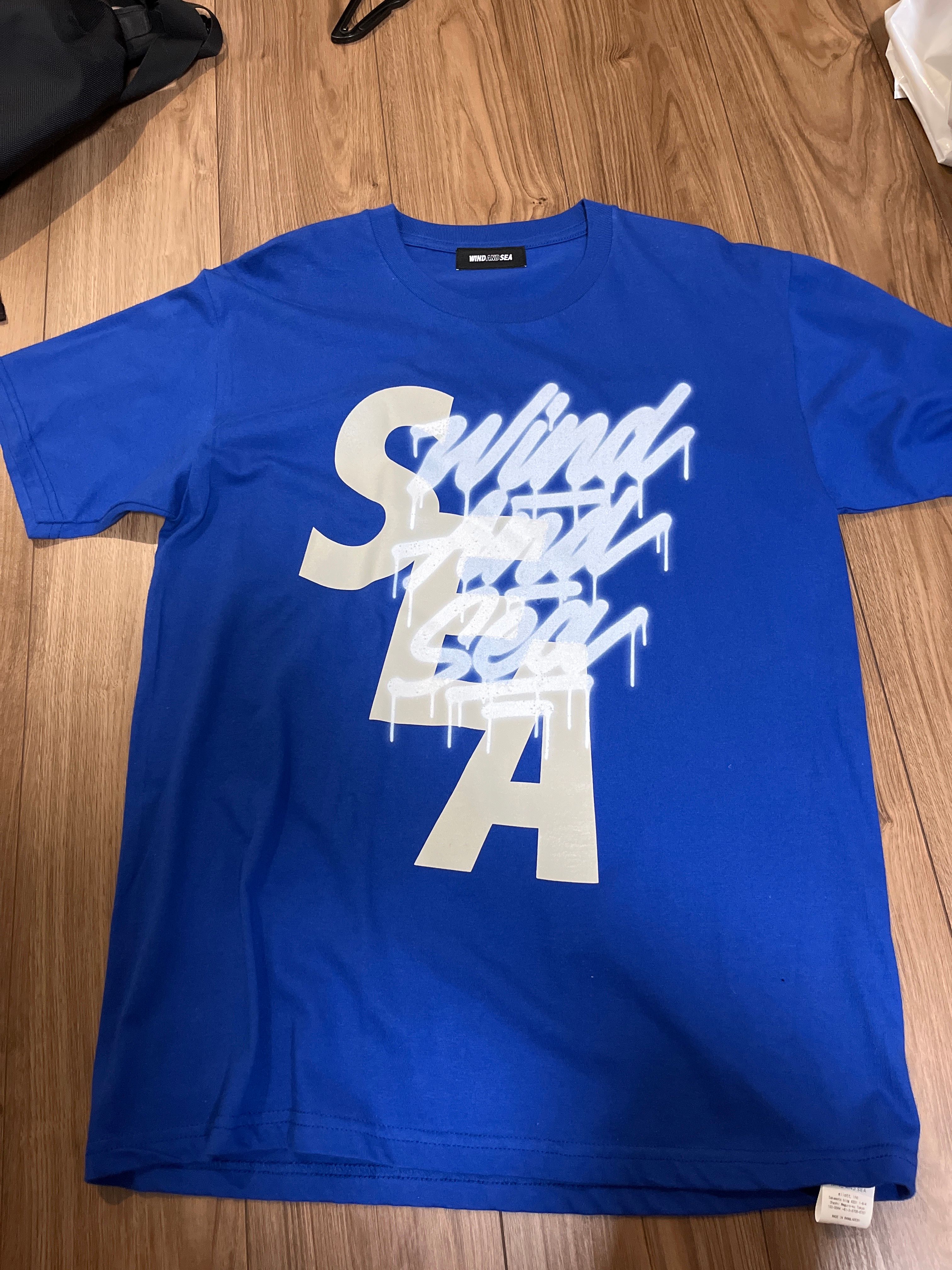It's A Living x WIND AND SEA S_E_A Tee "Blue"