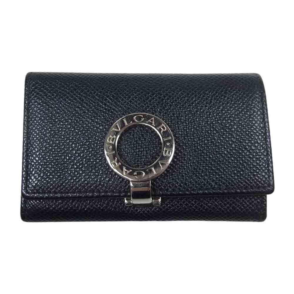 BVLGARI ブルガリ ブルガリブルガリ レザー 6連 キーケース【中古】