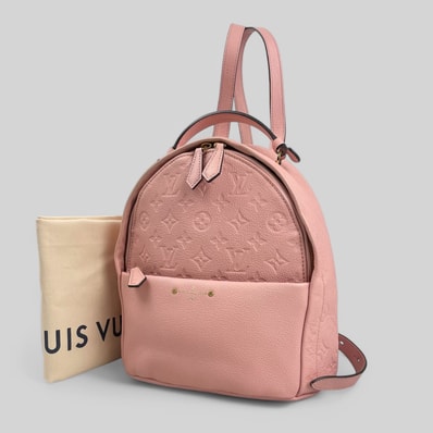 Louis Vuitton Monogram Empreinte Sorbonne Rose Poudre ルイ ヴィトン モノグラム・アンプラント ソルボンヌ M44019 ローズプードル バックパック