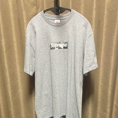 Supreme / Emilio Pucci® Box Logo Tee "Grey/Black"