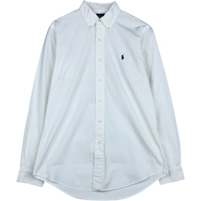 古着 ラルフローレン Ralph Lauren CUSTOM FIT 長袖 ボタンダウンシャツ メンズM相当/eaa641784