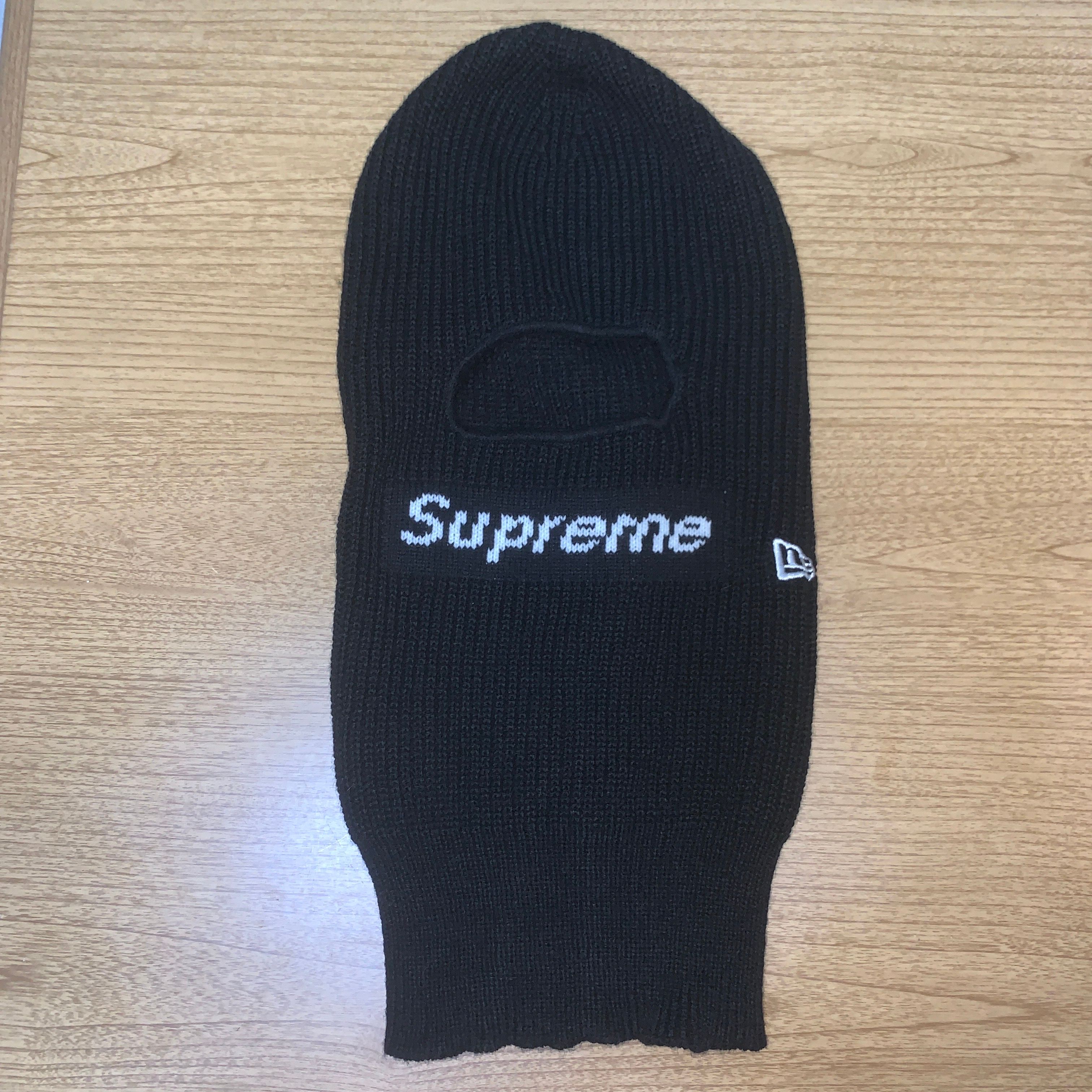 Supreme New Era Box Logo Balaclava "Black"