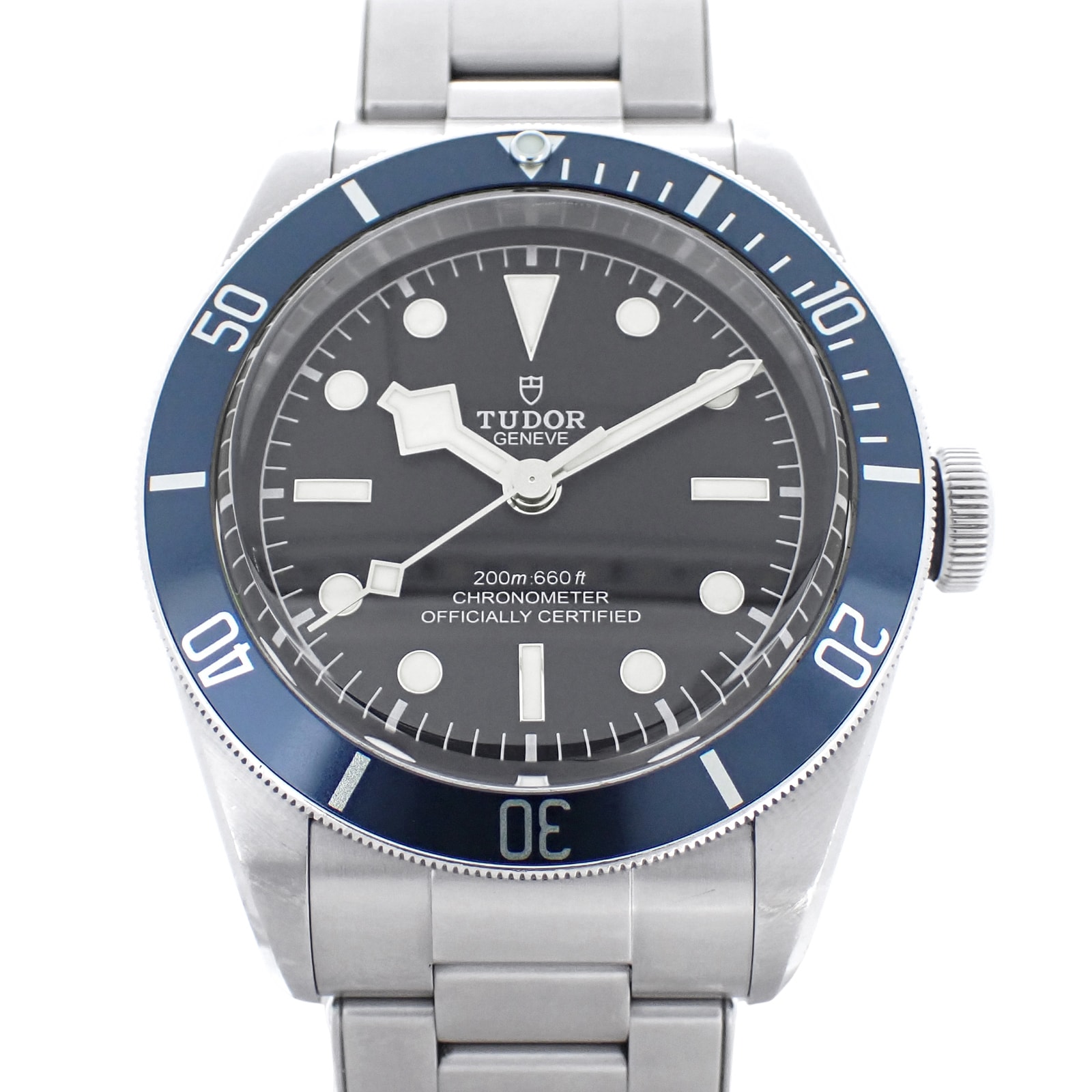 TUDOR チューダー  ヘリテージ ブラックベイ  79230  41mm ブルーベゼル  メンズ 腕時計