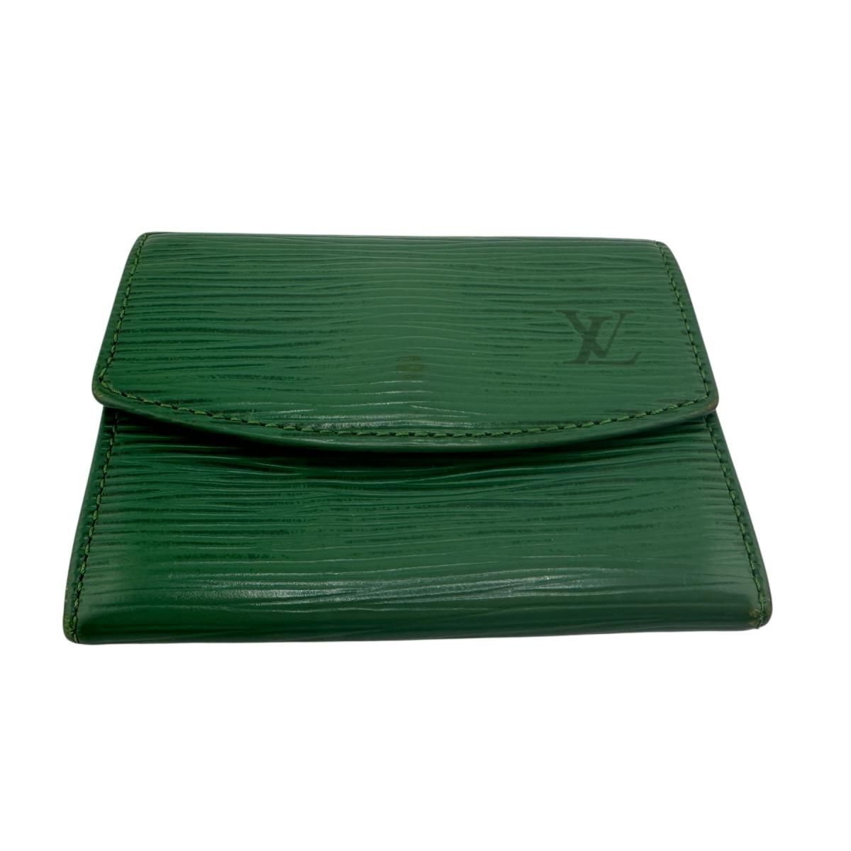【美品】【LOUIS VUITTON】エピ ポルト モネ サンプール ルイヴィトン エピ ポルトモネ サンプール カードケース カード