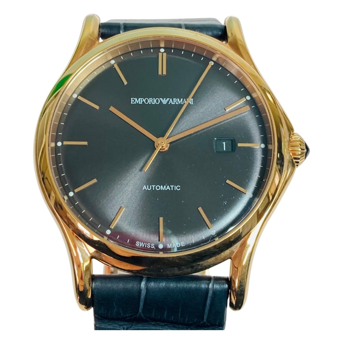 EMPORIO ARMANI エンポリオアルマーニ 自動巻き 腕時計 箱・取説付 ARS3003