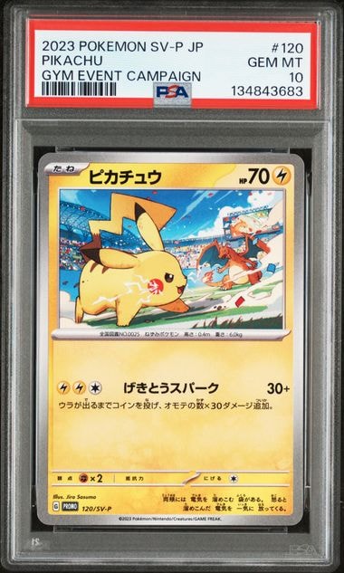 ピカチュウ: プロモ [SV-P 120](プロモーションカード「SV-P」)