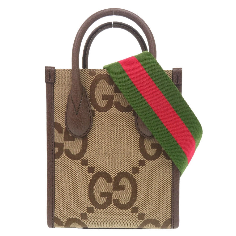 グッチ  ジャンボGG ミニ トート 699406 2WAY キャ