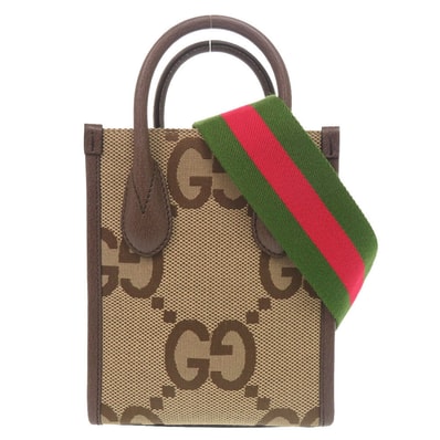 グッチ ジャンボGG ミニ トート 699406 2WAY キャ