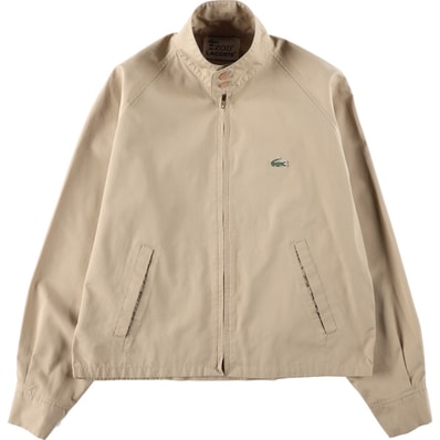 古着 70年代 ラコステ LACOSTE IZOD ハリントンジャケット スイングトップ メンズM相当 ヴィンテージ/eaa668518