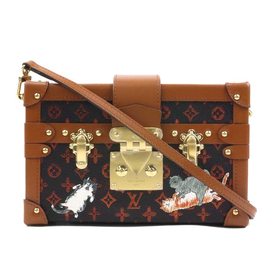 ルイ ヴィトン LOUIS VUITTON ショルダーバッグ キャットグラム プティット マル NM モノグラムキャンバス ブラウン レディース M44407【中古】 90309a