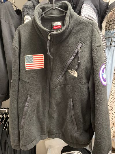 Supreme x The North Face Polartec Fleece Jacket "Black"