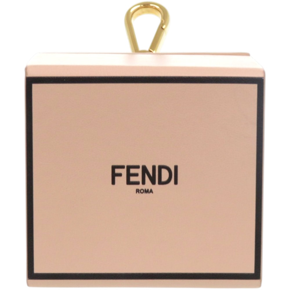フェンディ  ミニボックス 7AR917  レザー  ピンク