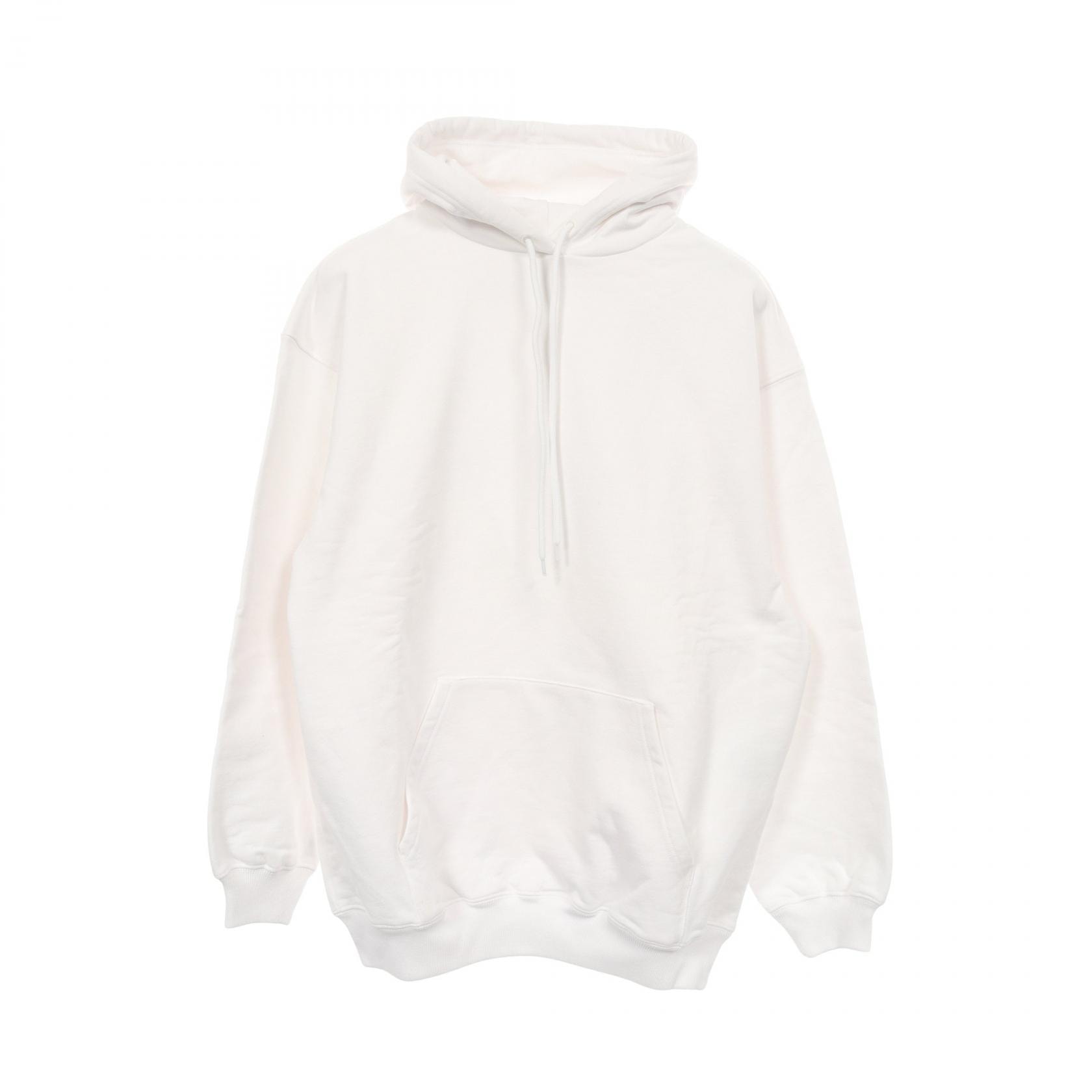 バレンシアガ BALENCIAGA バックロゴ パーカー 衣料品 トップス コットン メンズ ホワイト系 518215 【中古】