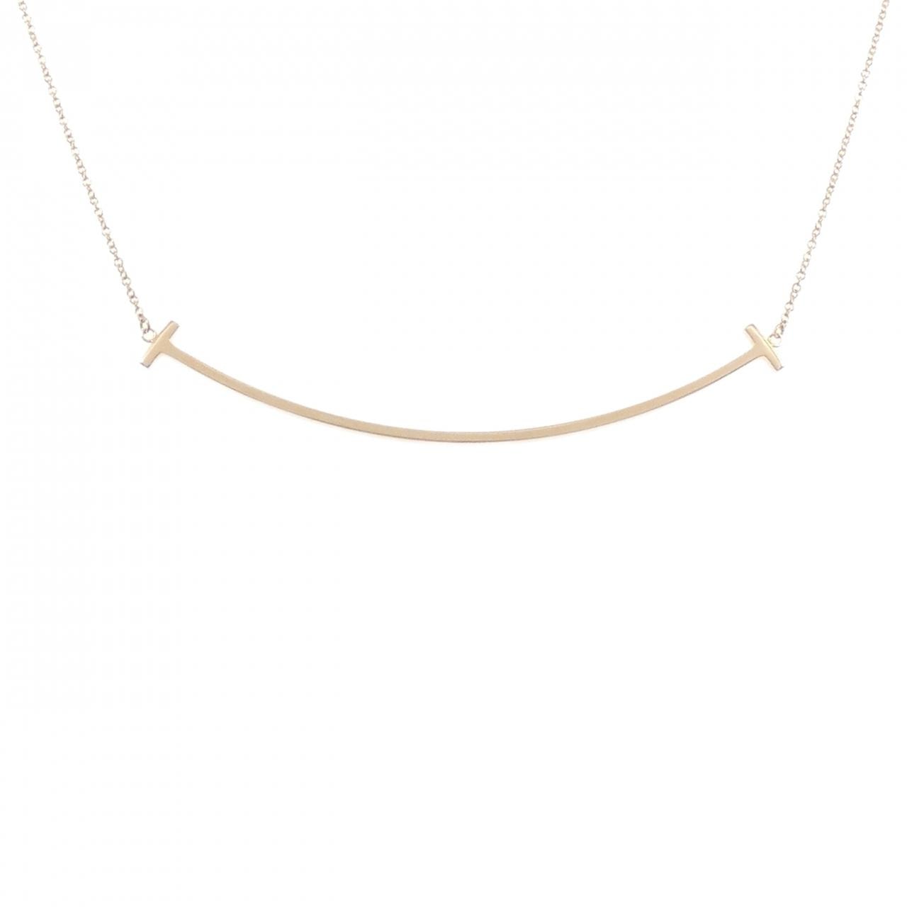 ティファニー Tスマイル ラージ ネックレス