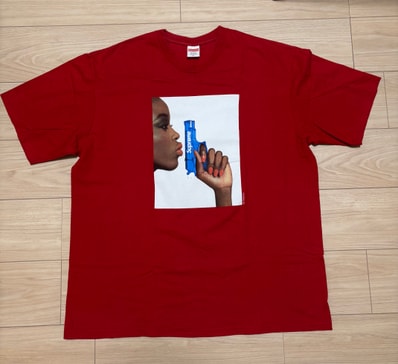 Supreme Water Pistol Tee "Red"