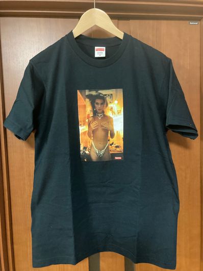 Supreme Nan Goldin Kim in Rhinestone Tee "Black"