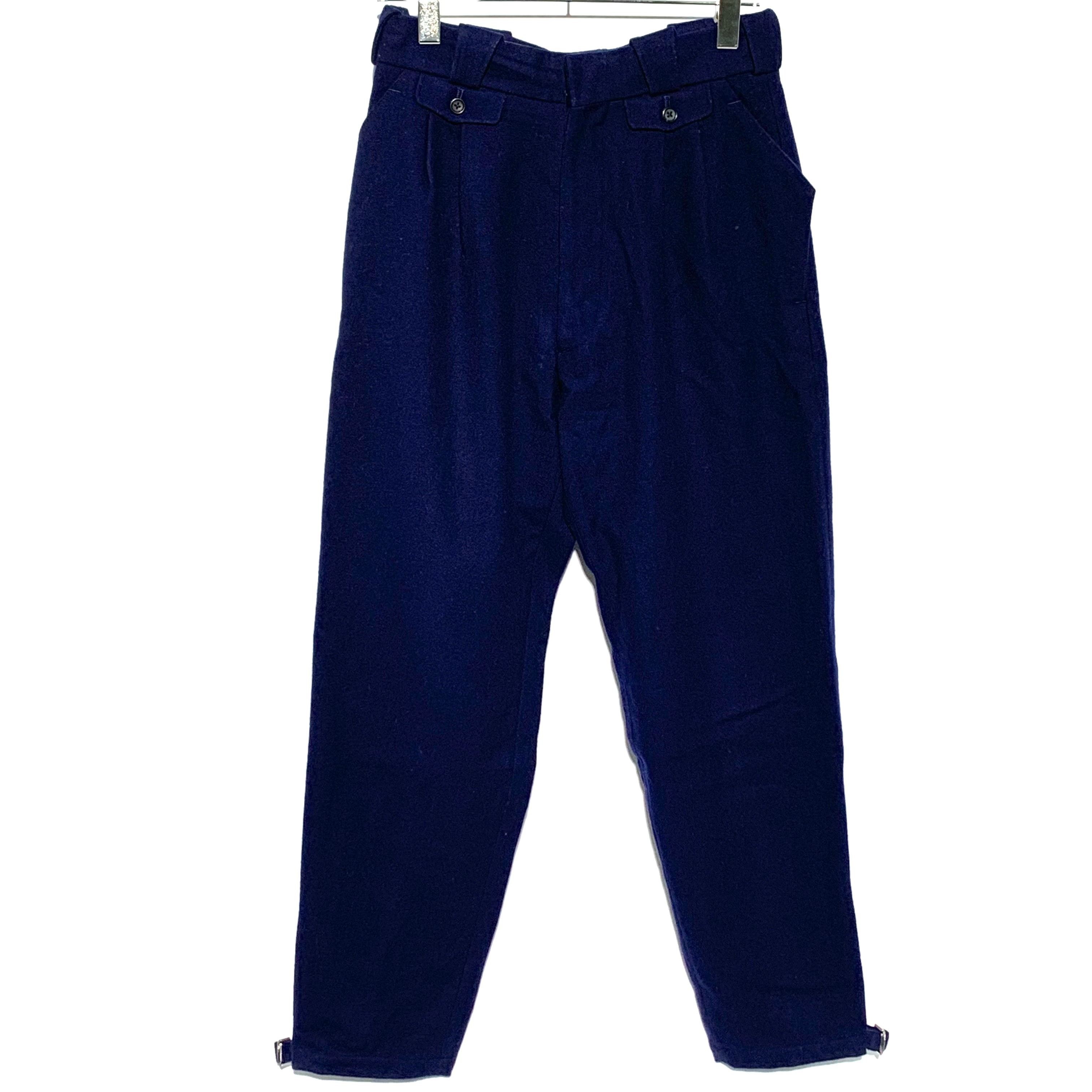 YOHJI YAMAMOTO POUR HOMME WOOL Navy