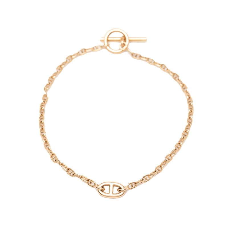 Hermes New Farandole Bracelet Very Small Model "Rose Gold"