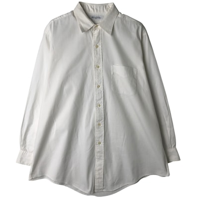 古着 ブルックスブラザーズ Brooks Brothers MAKERS 長袖 コットンシャツ USA製 メンズXL相当/eaa538555