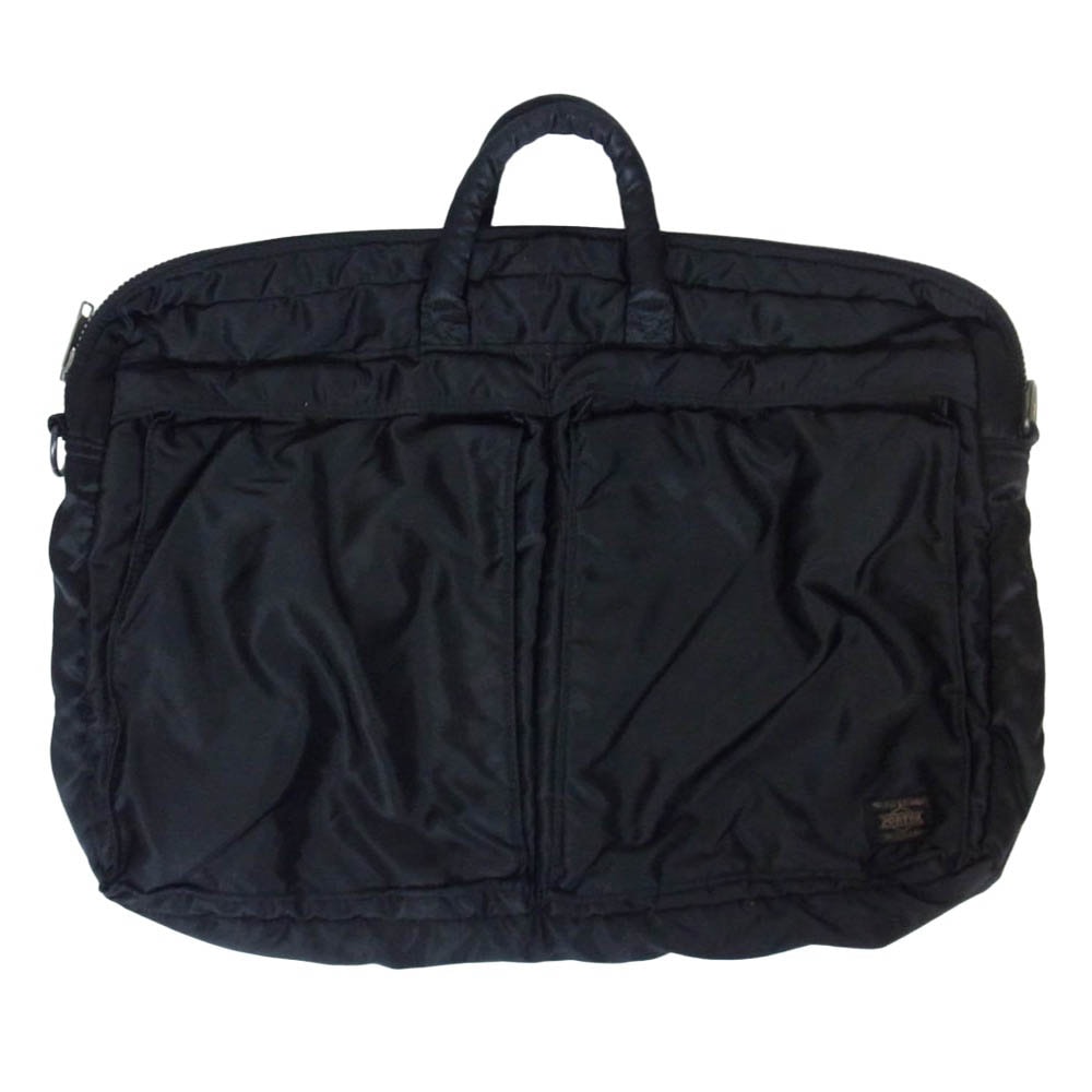 PORTER ポーター TANKER ブリーフケース バッグ ブラック系【中古】